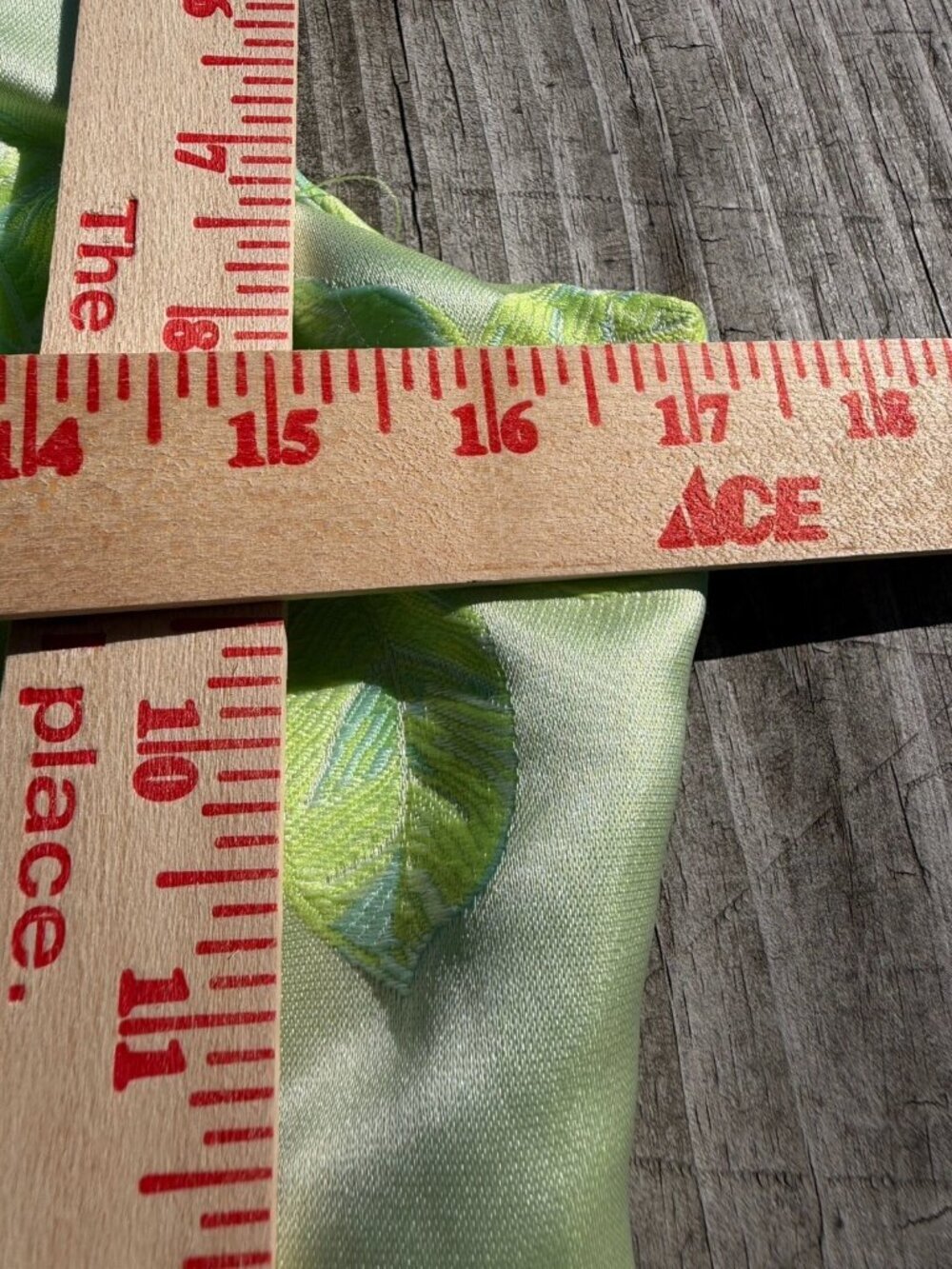 Lulus Brighter Side light green floral satin jacquard mini dress wedding M - Picture 12 of 14